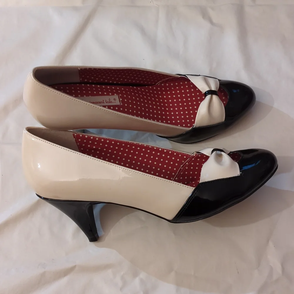 B.A.I.T. VEGAN VINTAGE STLYE PUMPS - Picture 8 of 12